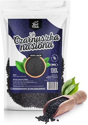 Real Foods - Nasiona Czarnuszki 1000g