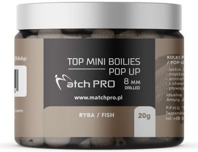 Matchpro Kulki Proteinowe Top Boilies Pop Up Fish 8Mm/20G