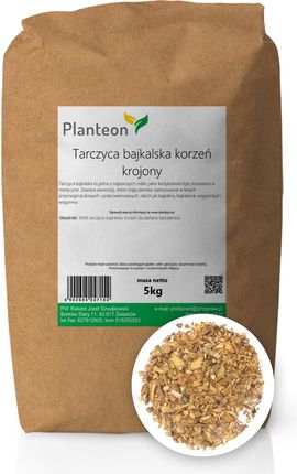 Planteon Tarczyca bajkalska korzeń krojony 5kg