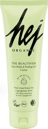 Hej Organic The Beautifier Face Wash & Peeling Gel Cactus 125 ml