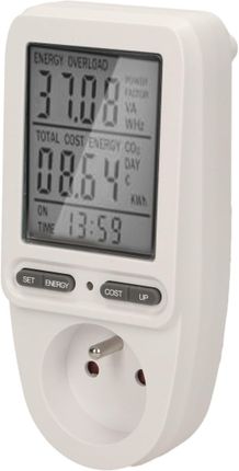 Orno Watomierz kalkulator energii z wyświetlaczem wersja schuko (ORWAT435GS)