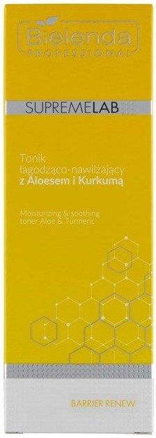 Bielenda Professional Supremelab Barrier Renew Tonik Łagodząco-Nawilżający Z Aloesem I Kurkumą 200ml