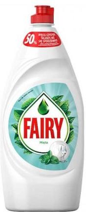 Fairy Aromatics Miętowy płyn do mycia naczyń zapewniającą lśniąco czyste naczynia 850ml