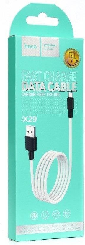 HOCO X29 kabel Superior Micro 1m Biały - Kable - Opinie i ceny na Ceneo.pl