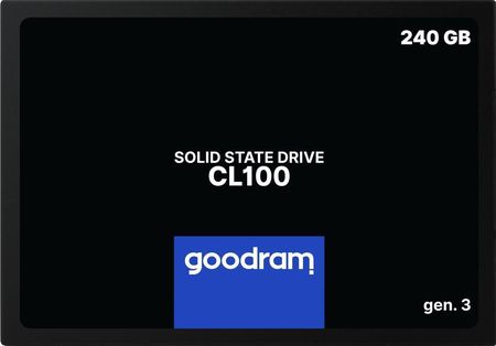 Ssd Goodram 240Gb Cl100 G.3 2,5 Sata Iii (Ssdpr-Cl100-240-G3)