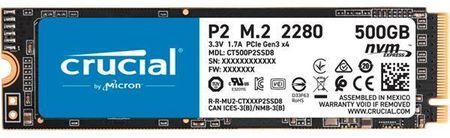 Crucial P2 500Gb M.2 (Ct500P2Ssd8)