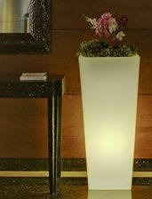 New Garden Donica Melisa 30 Solar Biała Led Sterowanie Pilotem (LUMML030SSNW)