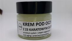 Zdjęcie Krem pod oczy z 23 karatowym złotem 15ml - Byczyna