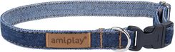 Zdjęcie amiplay Obroża Denim L 35-50Cm Jeans Granatowy - Halinów