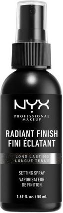 NYX Professional Makeup Radiant Finish Setting Spray Utrwalająca mgiełka 50 ml