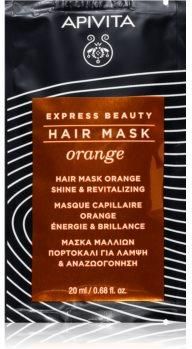Apivita Express Beauty Orange maseczka do włosów rewitalizująca 20ml