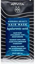 Zdjęcie Apivita Express Beauty Hyaluronic Acid maska nawilżająca do włosów 20ml - Będzin