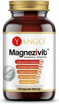 Yango Magnezivit witaminy i minerały 40 kaps