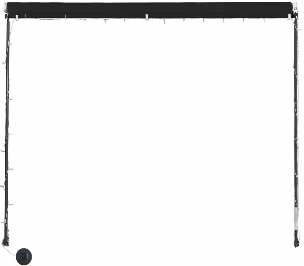 Vidaxl Markiza Z Led 300X150 Antracytowa - zdjęcie 4 Vidaxl Markiza Z Led 300X150 Antracytowa