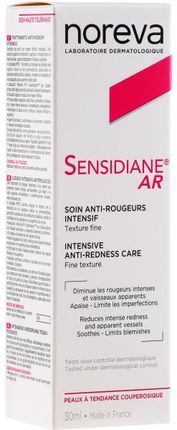 Intensywny Krem Przeciw Zaczerwienieniu - Noreva Laboratoires Sensidiane Ar Intensive Anti-Redness Care 30 ml