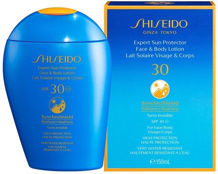 Shiseido Sun Care Expert Sun Protector Face & Body Lotion Mleczko Do Opalania Do Twarzy I Ciała Spf 30 150 Ml