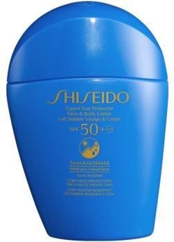 Shiseido Sun Care Expert Sun Protector Face & Body Lotion Mleczko Do Opalania Do Twarzy I Ciała Spf 50+ 50 Ml