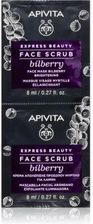 Zdjęcie Apivita Express Beauty Bilberry Intensywny Peeling Oczyszczający Rozjaśniający 2 X 8 Ml - Piotrków Trybunalski