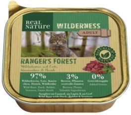 Real Nature Wilderness Adult  Ranger'S Forest Dzik Z Kaczką Królikiem I Jeleniną 16X100G