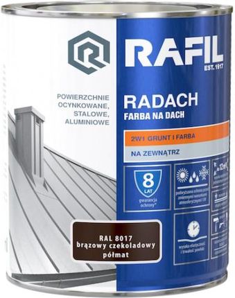 Rafil Radach RAL8017 Brązowy Czekoladowy Półmat 0,75L