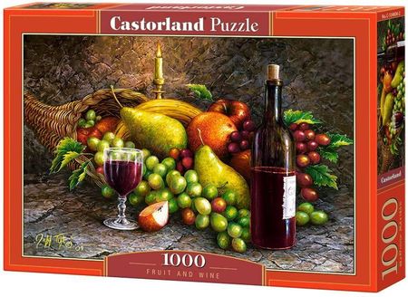 Castorland Puzzle Wino I Owoce Róg Obfitości 1000El.