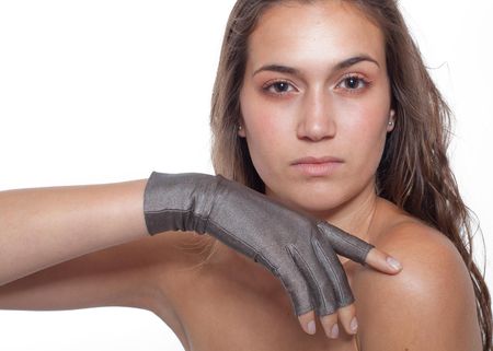 Rękawiczki bez końcówek palców PADYCARE pokryte w 100% srebrem 2szt. w opk. Padycare rękawiczki 9