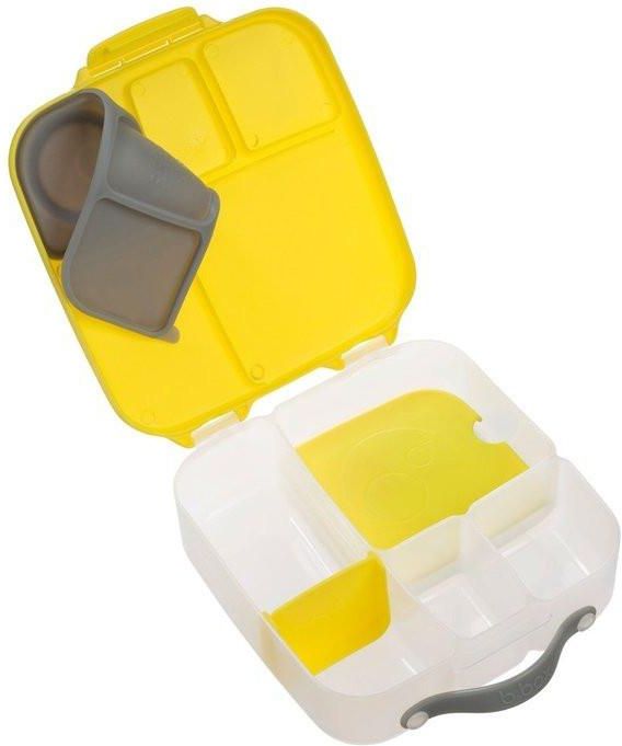 B.Box Lunchbox Pojemnik Śniadaniówka Żółty Lemon Sherbet - zdjęcie 1 B.Box Lunchbox Pojemnik Śniadaniówka Żółty Lemon Sherbet