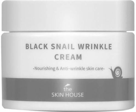 Krem The Skin House Black Snail Wrinkle Cream Odżywczy Z Kolagenem I Śluzem Ślimaka na dzień 50ml