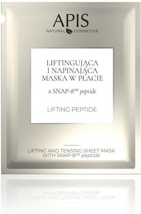 Apis Liftingująca I Napinająca Maska W Płacie Z Snap-8 Peptide Lifting Peptide 20G