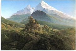 Obraz na płótnie Canvas Reprodukcja obrazu C. D. Friedricha Der Watzmann