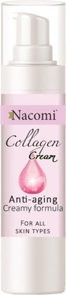 Krem Nacomi Collagen Cream Kolagenowy Anti-Aging Wszystkie Typy Skóry na dzień i noc 50ml