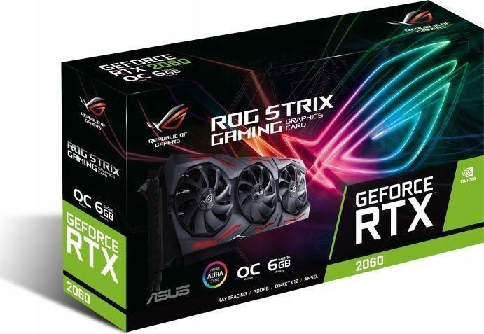 M*n様 ASUS RTX2060 ROG STRIX GAMING OC ASUS GeForce RTX 2060 SUPER ROG Strix 8GB GDDR6 - Karty