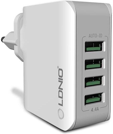 Ładowarka do telefonu Ldnio 4X Usb 4,4A (A4403) Opinie i Szybka ładowarka sieciowa LDNIO A4403 4x USB 4,4A fast charge