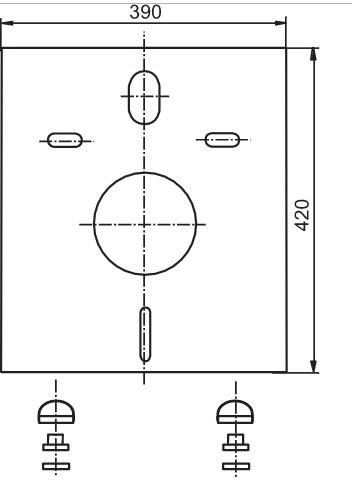 Geberit Zestaw Duofix Concept Stelaż Podtynkowy Do Wc Z Przyciskiem Sigma01 Czarny + Miska Wc Z Deską - zdjęcie 2 Geberit Zestaw Duofix Concept Stelaż Podtynkowy Do Wc Z Przyciskiem Sigma01 Czarny + Miska Wc Z Deską