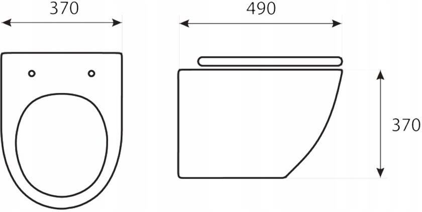 Geberit Zestaw Duofix Concept Stelaż Podtynkowy Do Wc Z Przyciskiem Sigma01 Czarny + Miska Wc Z Deską - zdjęcie 8 Geberit Zestaw Duofix Concept Stelaż Podtynkowy Do Wc Z Przyciskiem Sigma01 Czarny + Miska Wc Z Deską