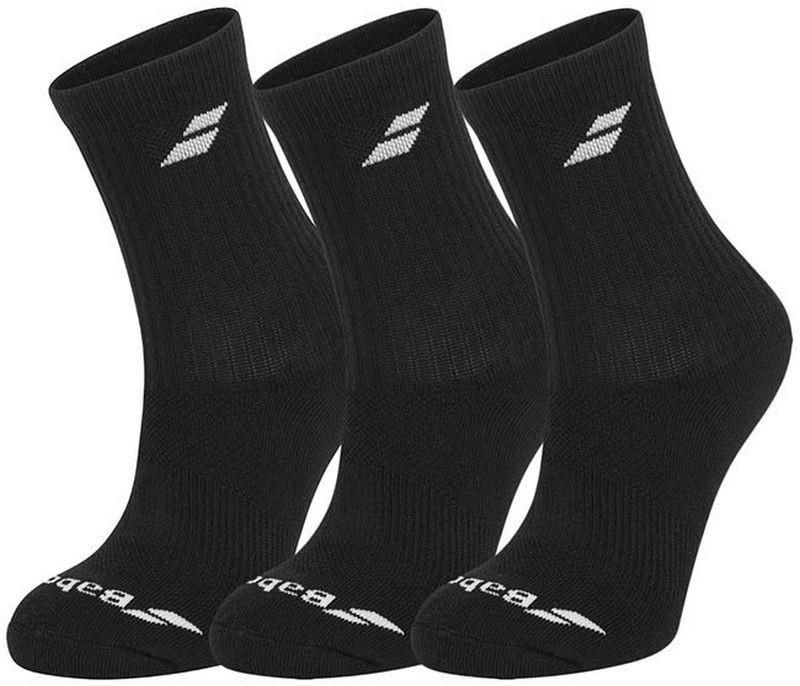 Babolat 3 Pairs Pack Socks Junior 3 Pary Black Black 5Ja13712000 Ceny