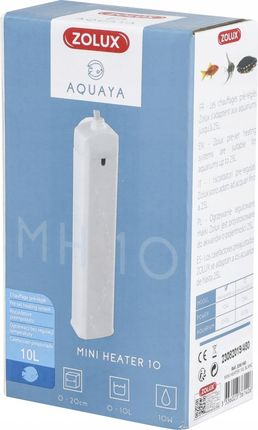 Zolux Aquaya grzałka do akwarium 0-10L biała
