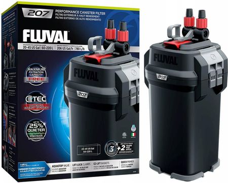 Fluval 207 filtr zewnętrzny 780l/h 10W