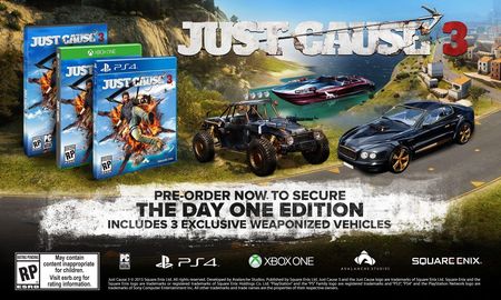 Just Cause 3 Day One Edition (Digital)