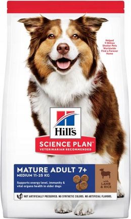 Hill's Sp Canine Mature Adult 7+Lamb Rice 14Kg