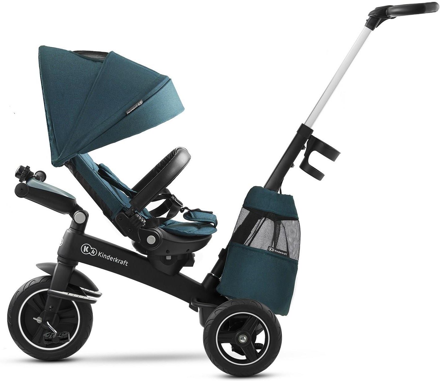 Kinderkraft Rowerek trójkołowy EASYTWIST zielony - zdjęcie 1 Kinderkraft Rowerek trójkołowy EASYTWIST zielony