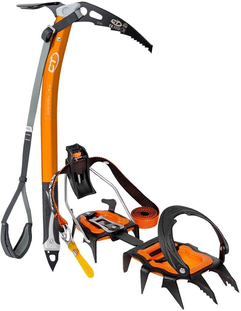 Climbing Technology Raki I Zestaw Lycan Półautomatyczne + Czekan Alpin