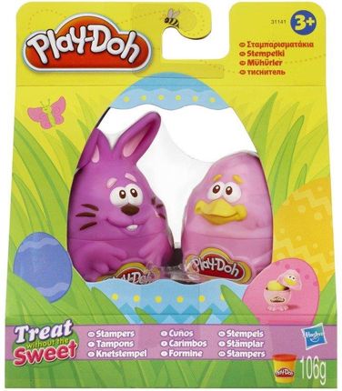 Hasbro Play-Doh Ciastolina Wielkanocne stemple, fioletowy i różowy 31139
