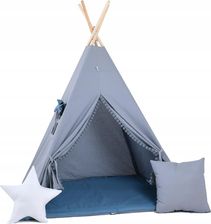 Ricokids Tipi Namiot Dla Dzieci Wigwam Teepee Z Poduszkami Chmurki Granat Ceny i opinie Ceneo.pl Ricokids Tipi Namiot Dla Dzieci Wigwam Teepee Z Poduszkami Chmurki Granat Ceny i opinie Ceneo.pl