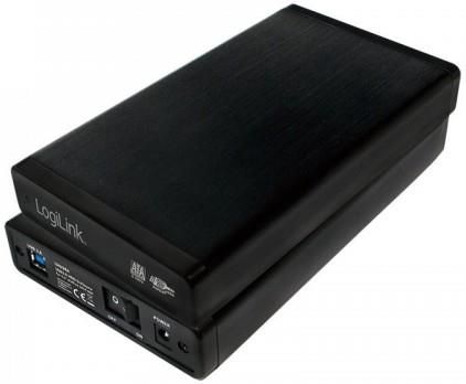 LogiLink Zewnętrzna obudowa HDD 3.5" SATA USB3.0 Czarna (UA0284)