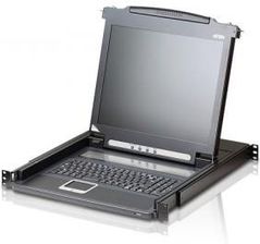 ATEN Konsola LCD z pojedynczą szyną PS/2-USB VGA CL1000N