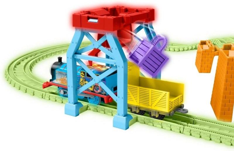 Fisher-Price Tomek i Przyjaciele kolejka Nocna dostawa Swiecacy Tor Ggl75 - zdjęcie 2 Fisher-Price Tomek i Przyjaciele kolejka Nocna dostawa Swiecacy Tor Ggl75