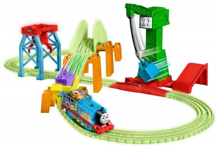 Fisher-Price Tomek i Przyjaciele kolejka Nocna dostawa Swiecacy Tor Ggl75 - zdjęcie 7 Fisher-Price Tomek i Przyjaciele kolejka Nocna dostawa Swiecacy Tor Ggl75