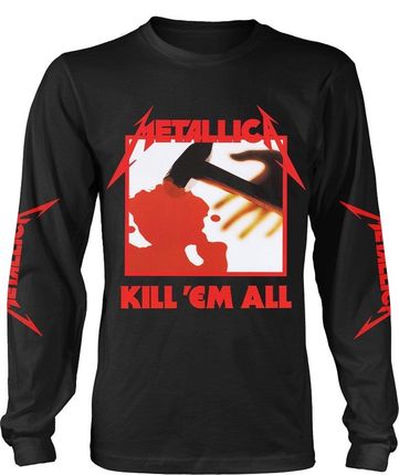 Metallica Kill Em All Black Long Sleeve Shirt S - Ceny i opinie T-shirty i koszulki męskie GEVX