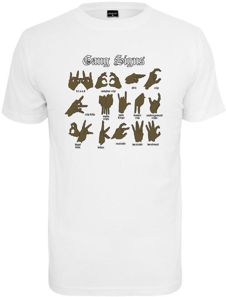 Mister Tee T-Shirt Uomo Con Stampa Gang Signs – Modello Basic In Cotone - 3
